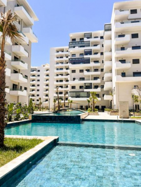 Studio vue sur mer avec piscines à Ocean Park Zenata
